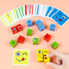 HappyFaces™ - Juego Cubos Cambia Cara Montessori