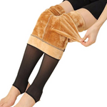 CALZA PANTYS EFECTO PIEL CON POLAR