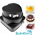 CakeTrine™ - Trio de Moldes Para Pasteles Desmontables
