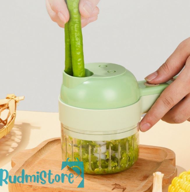 VeggieSlice™ - Cortador de verduras eléctrico